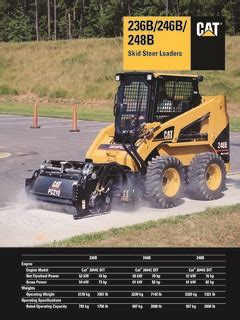 cat 246b skid steer specs|cat 246b specifications.